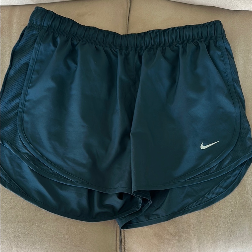Nike Women's Dark Blue Athletic Shorts